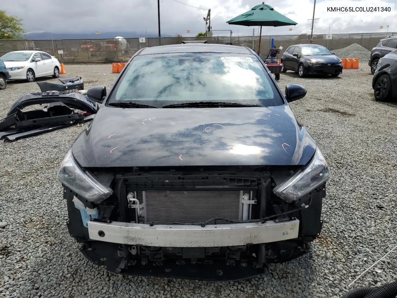 2020 Hyundai Ioniq Blue VIN: KMHC65LC0LU241340 Lot: 54361785