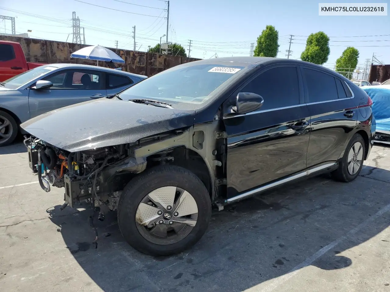 2020 Hyundai Ioniq Se VIN: KMHC75LC0LU232618 Lot: 56603285