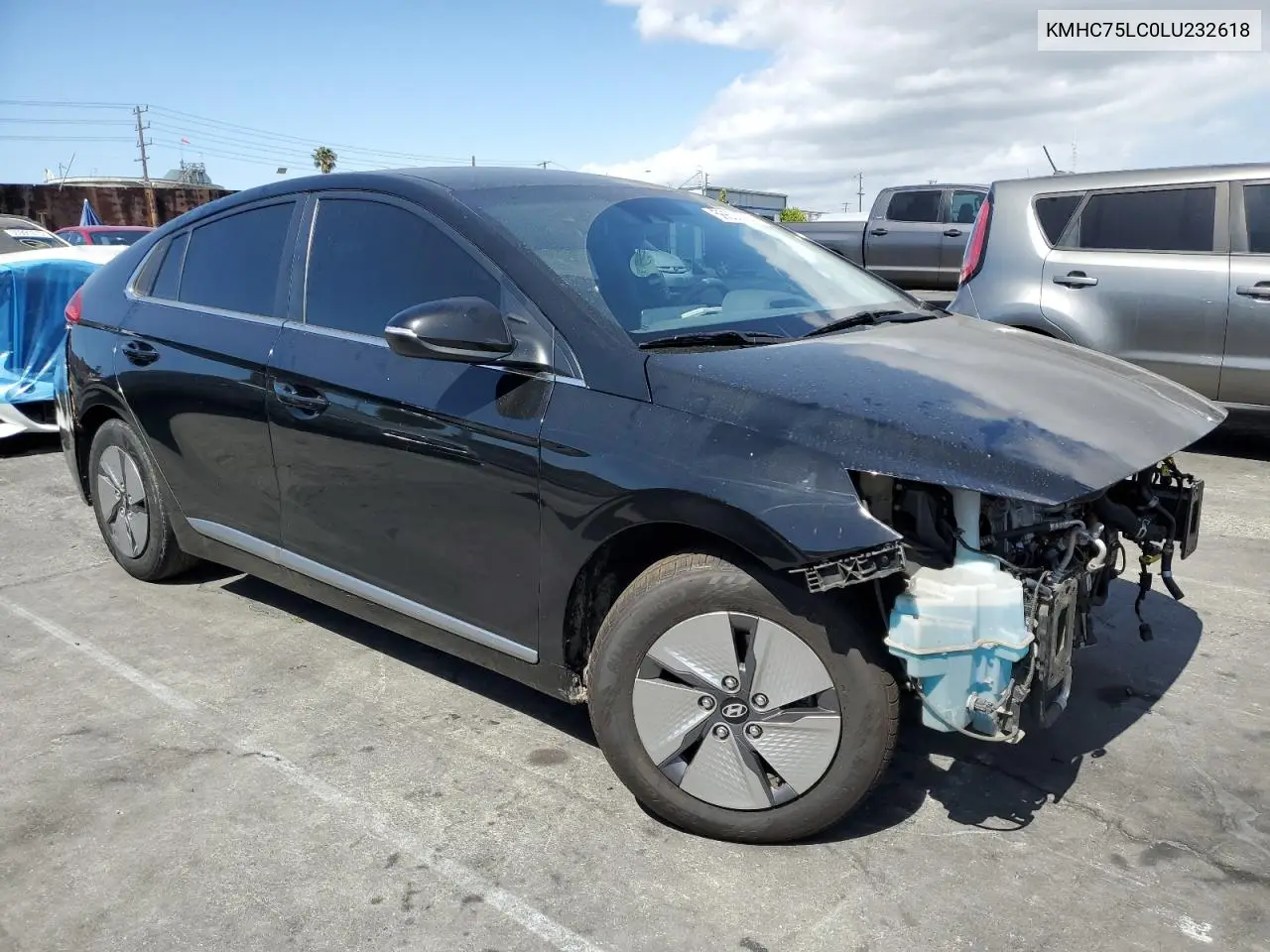 2020 Hyundai Ioniq Se VIN: KMHC75LC0LU232618 Lot: 56603285