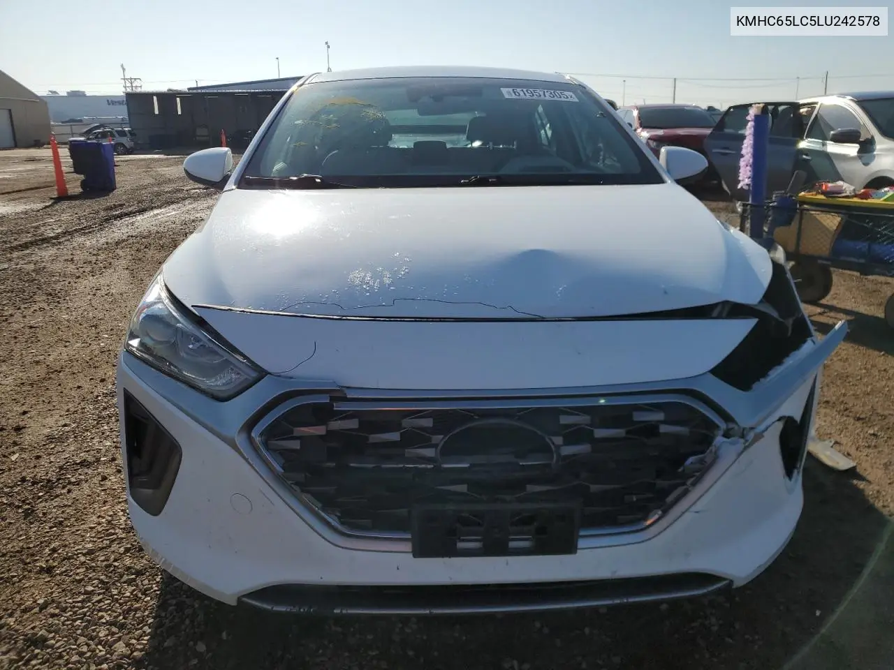 2020 Hyundai Ioniq Blue VIN: KMHC65LC5LU242578 Lot: 61957305