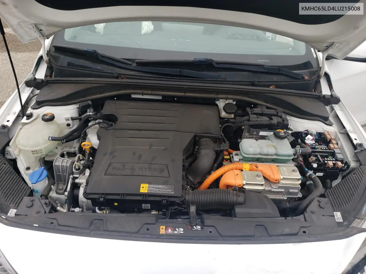 2020 Hyundai Ioniq Se VIN: KMHC65LD4LU215008 Lot: 62239335