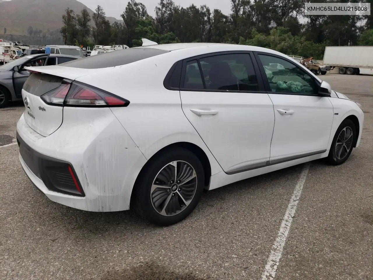 2020 Hyundai Ioniq Se VIN: KMHC65LD4LU215008 Lot: 62239335