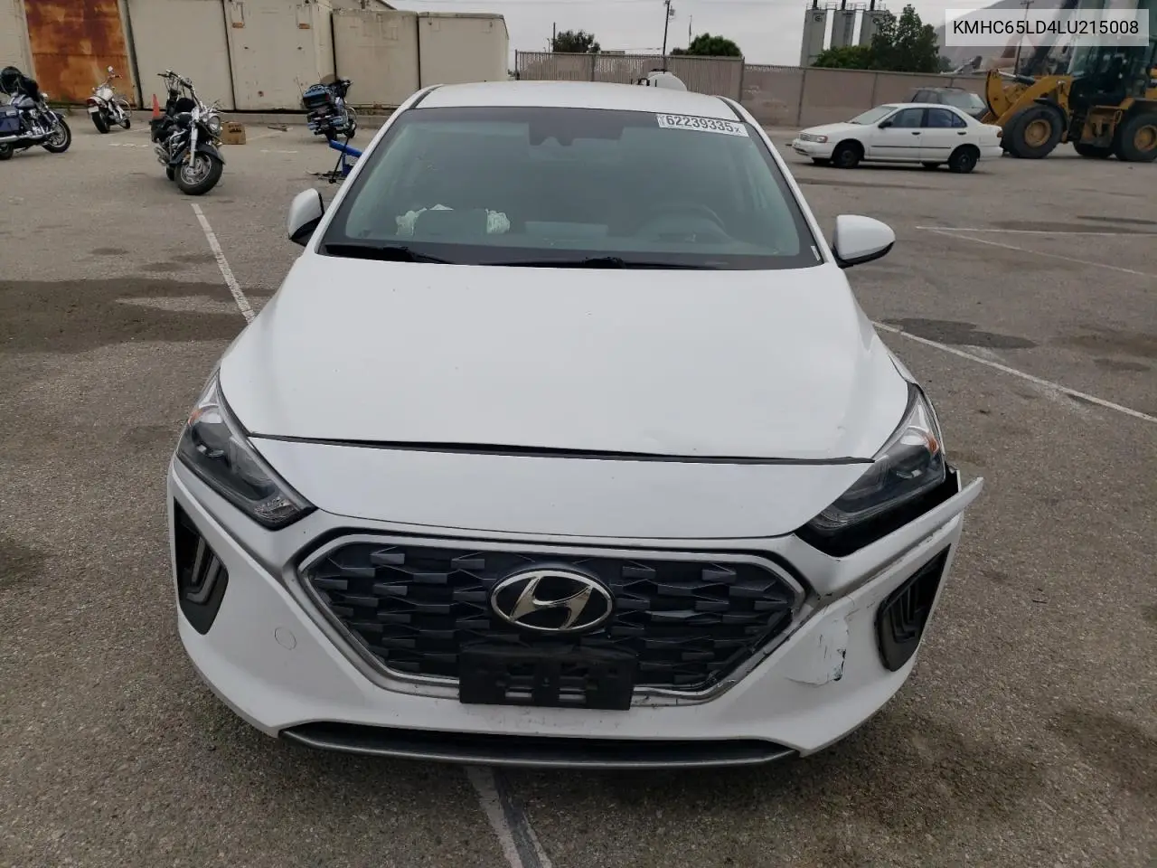 2020 Hyundai Ioniq Se VIN: KMHC65LD4LU215008 Lot: 62239335