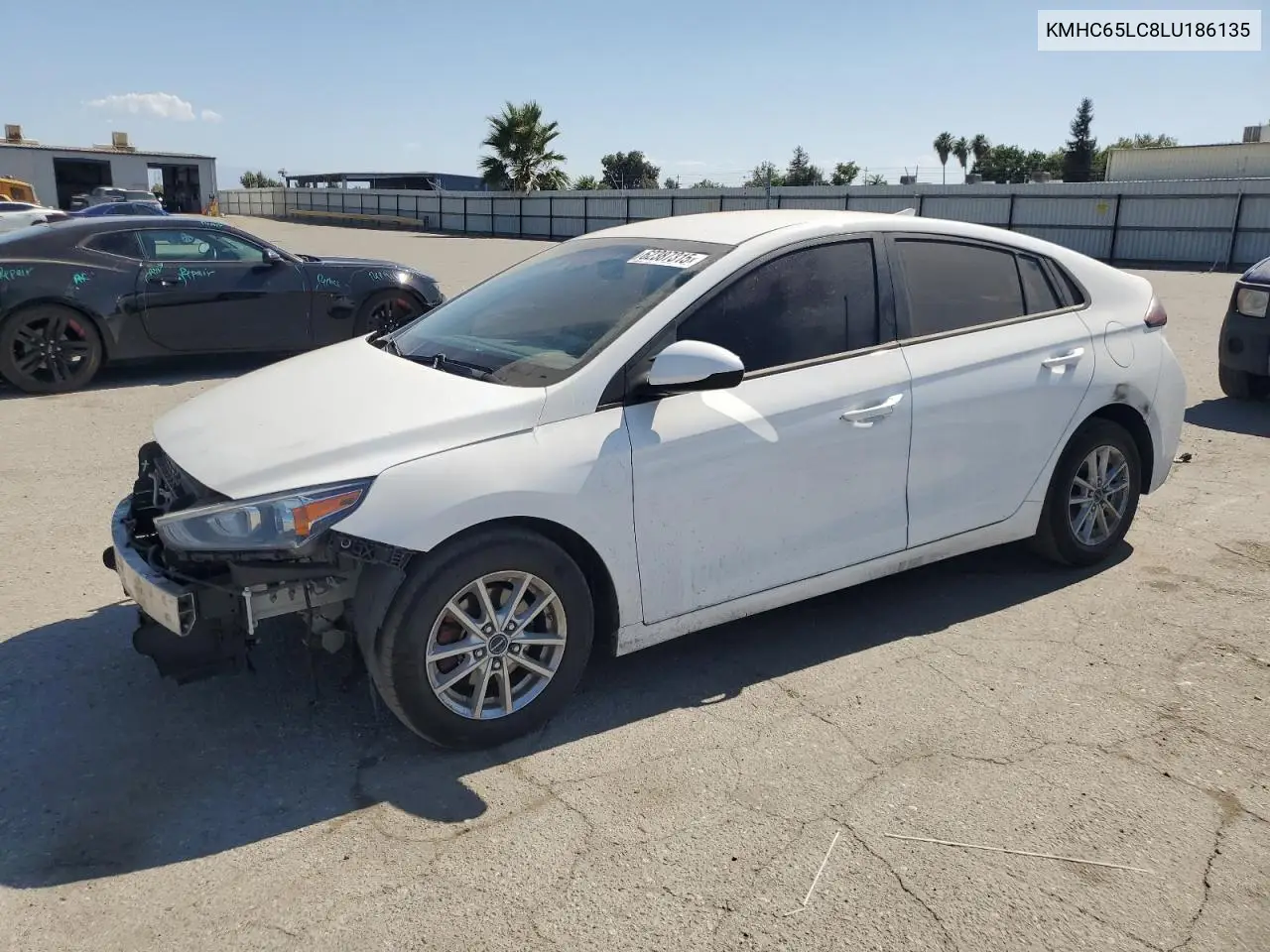 2020 Hyundai Ioniq Blue VIN: KMHC65LC8LU186135 Lot: 62387315