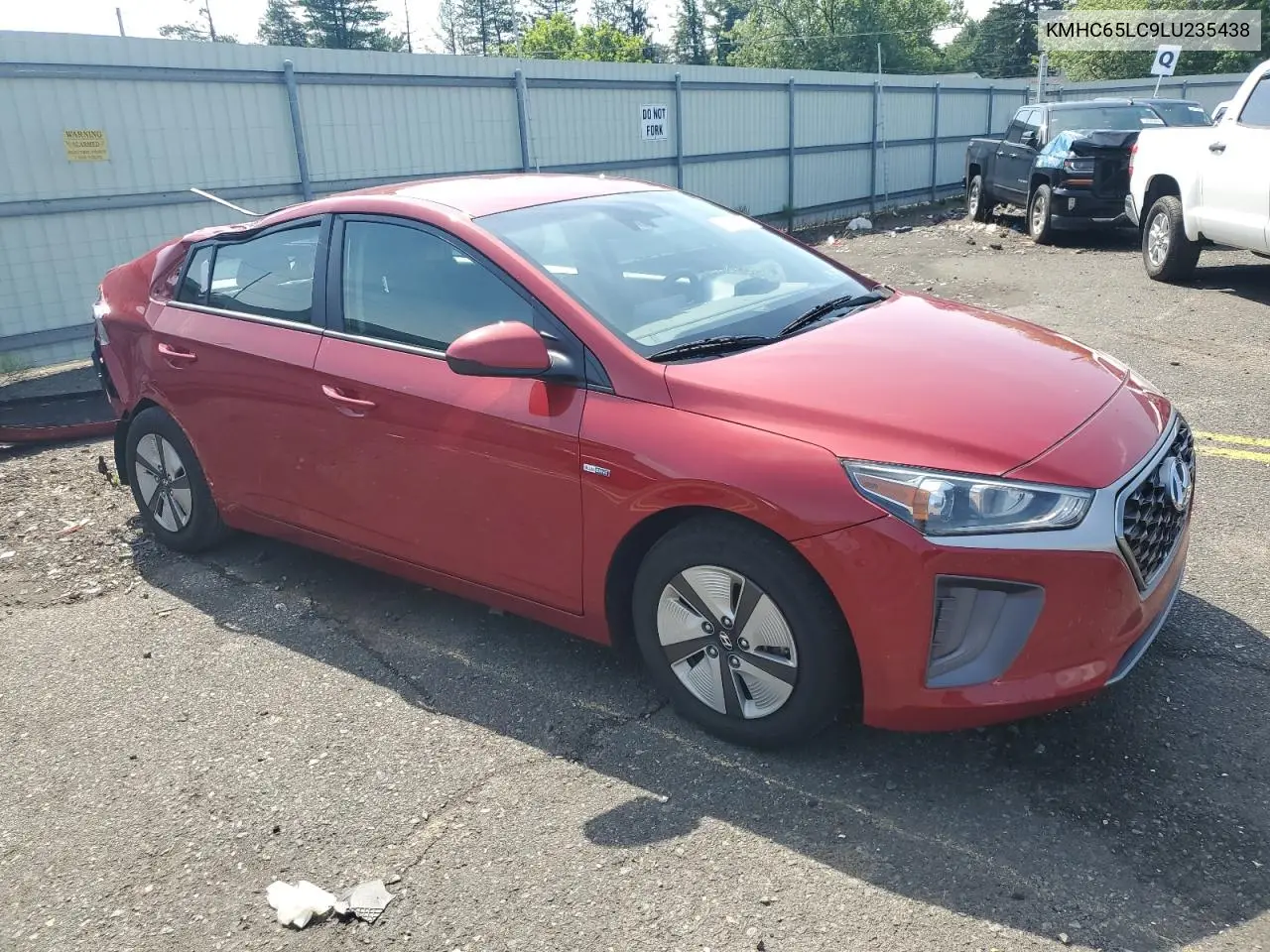 2020 Hyundai Ioniq Blue VIN: KMHC65LC9LU235438 Lot: 62479835