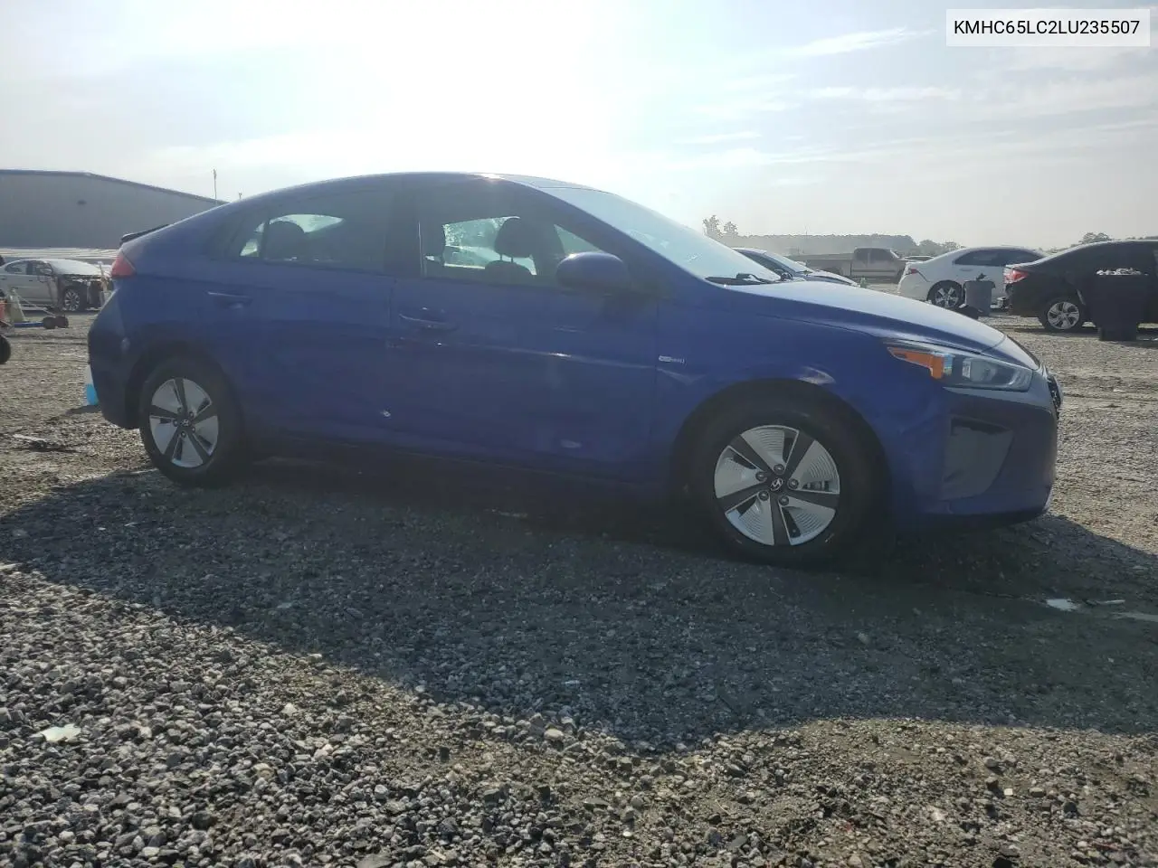 2020 Hyundai Ioniq Blue VIN: KMHC65LC2LU235507 Lot: 63100125