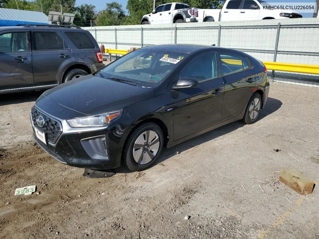 2020 Hyundai Ioniq Blue VIN: KMHC65LC1LU226054 Lot: 63321355