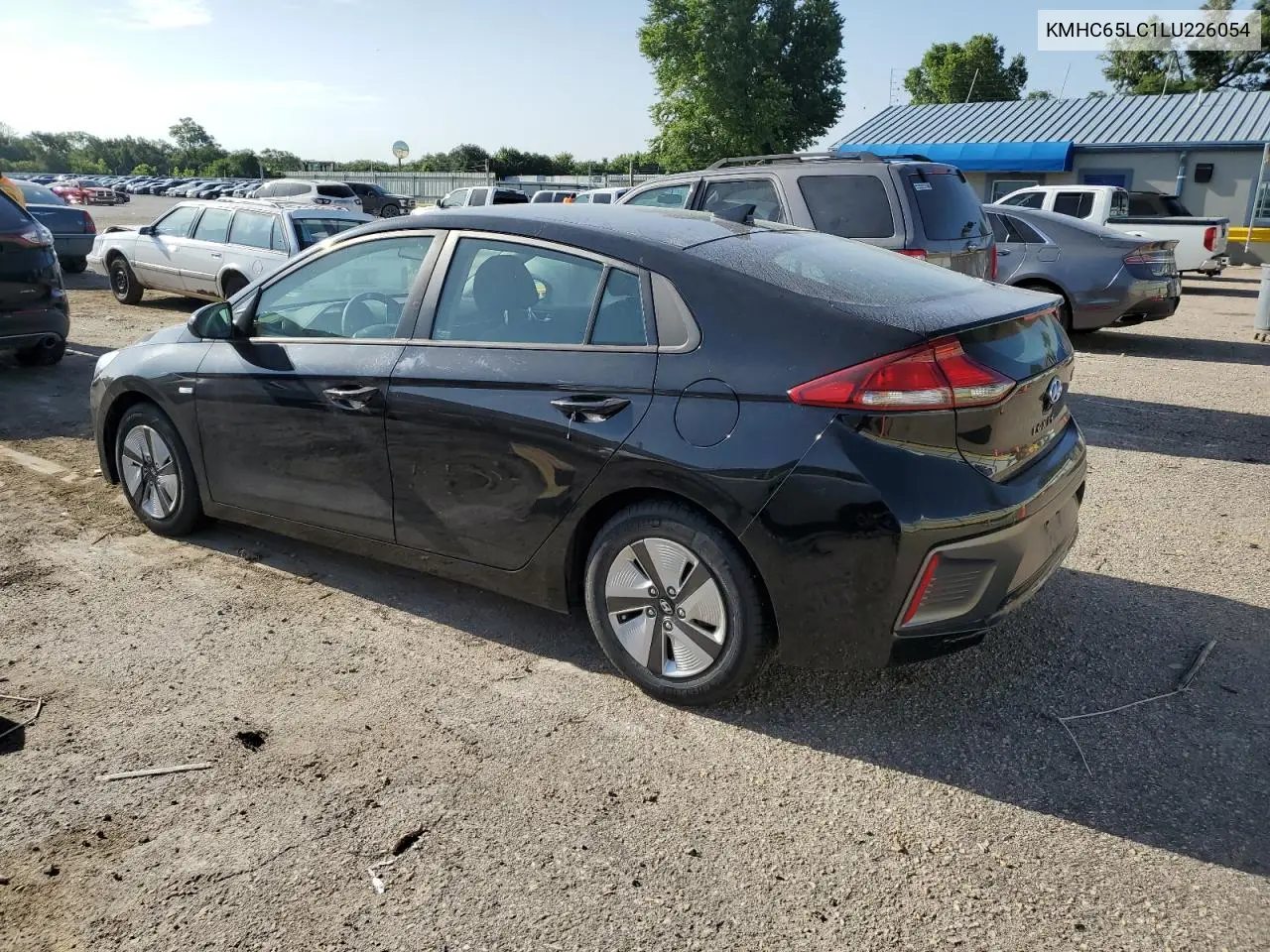 2020 Hyundai Ioniq Blue VIN: KMHC65LC1LU226054 Lot: 63321355