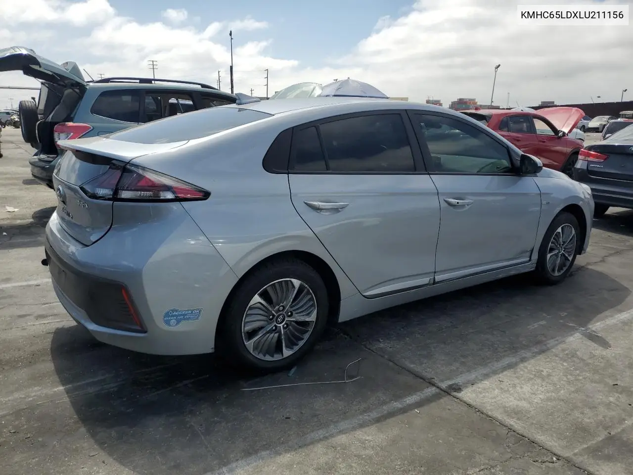 2020 Hyundai Ioniq Se VIN: KMHC65LDXLU211156 Lot: 63587145
