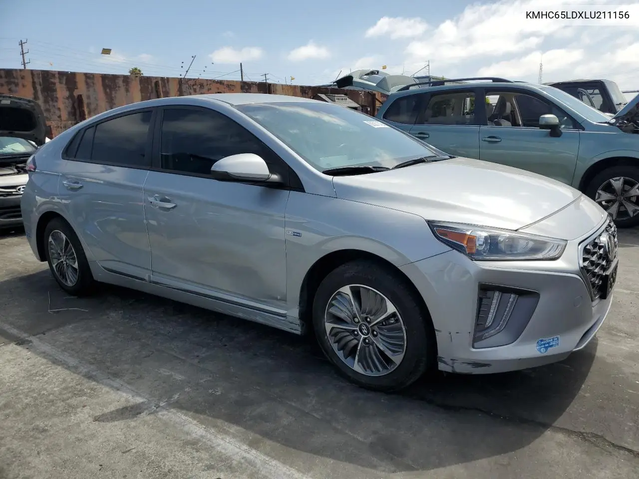 2020 Hyundai Ioniq Se VIN: KMHC65LDXLU211156 Lot: 63587145