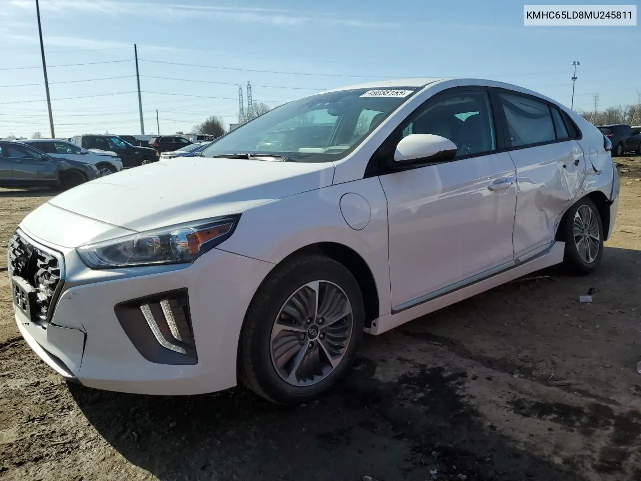 2021 Hyundai Ioniq Se VIN: KMHC65LD8MU245811 Lot: 49038155