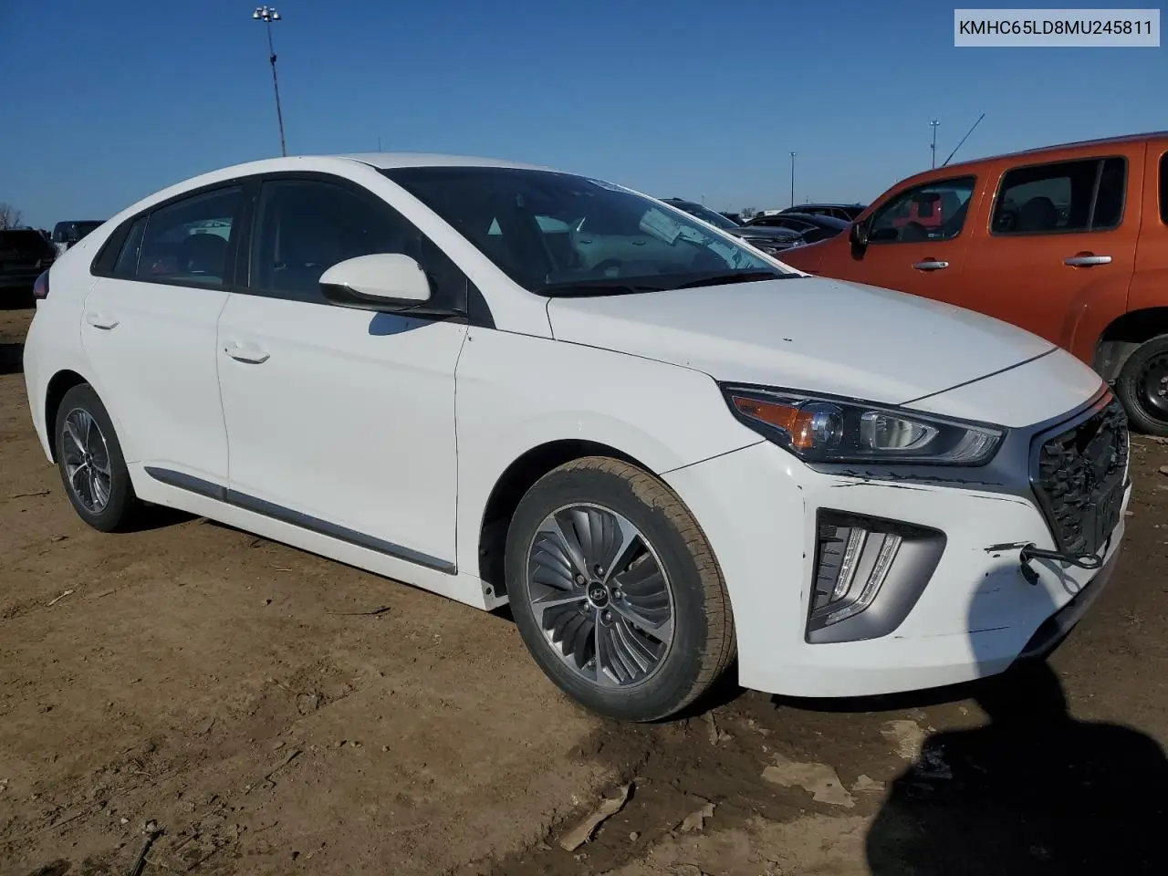 2021 Hyundai Ioniq Se VIN: KMHC65LD8MU245811 Lot: 49038155