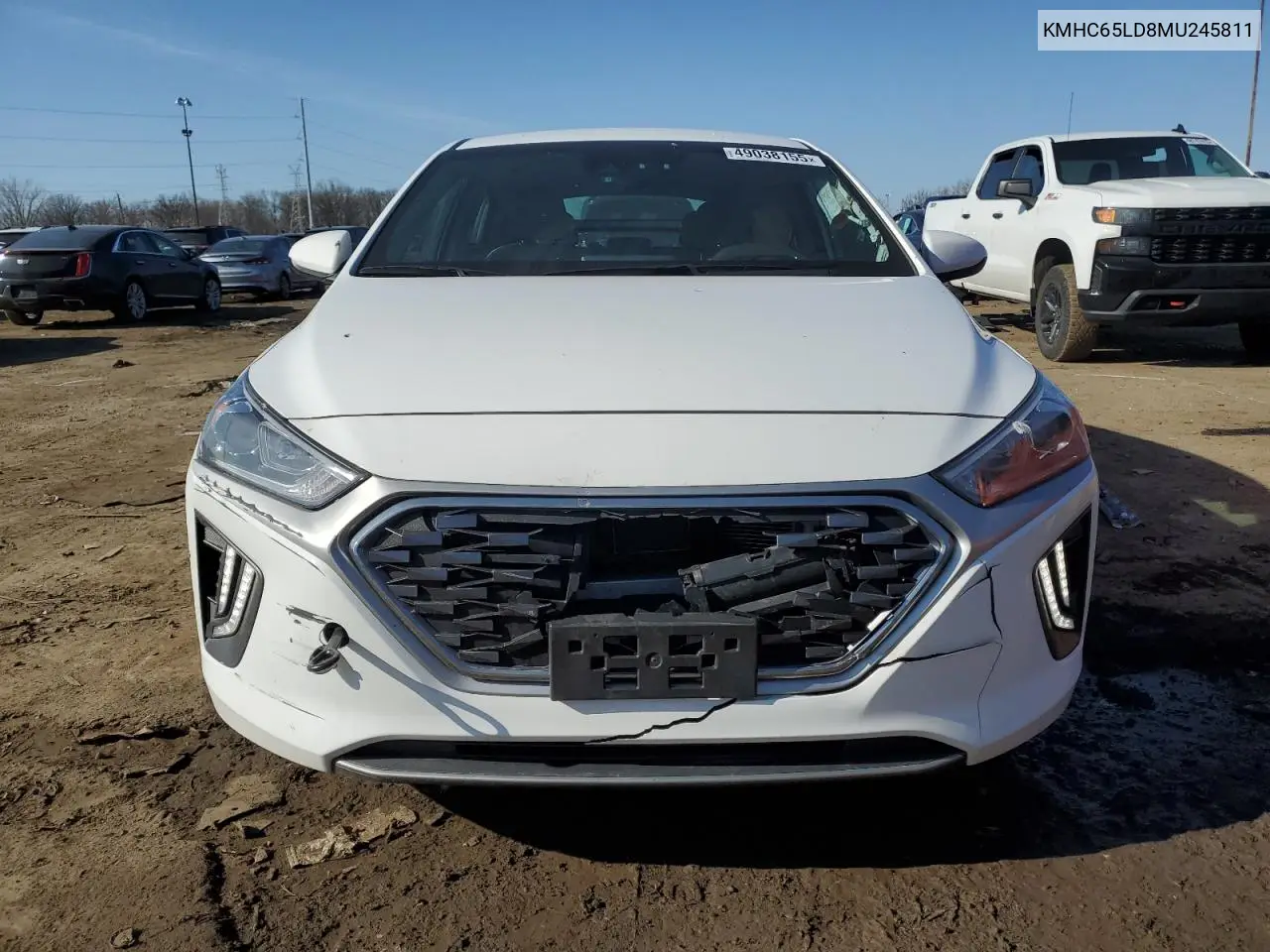 2021 Hyundai Ioniq Se VIN: KMHC65LD8MU245811 Lot: 49038155
