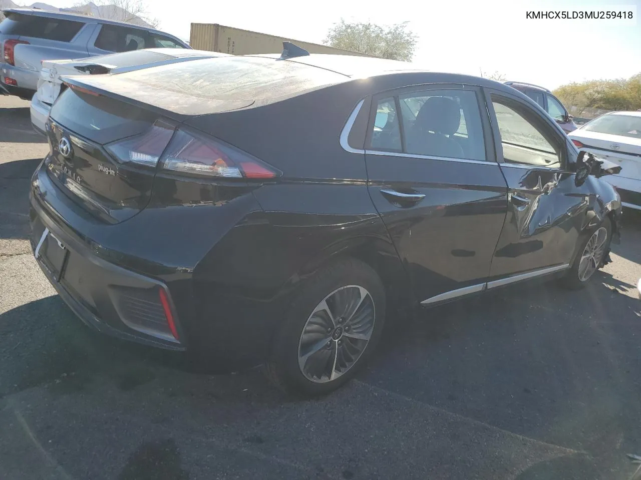 2021 Hyundai Ioniq Limited VIN: KMHCX5LD3MU259418 Lot: 82593434