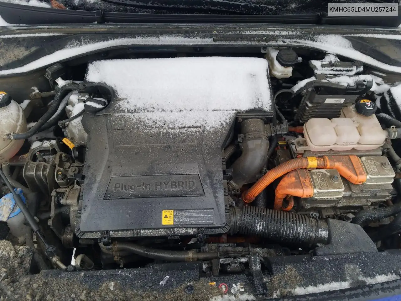 2021 Hyundai Ioniq Se VIN: KMHC65LD4MU257244 Lot: 84324484