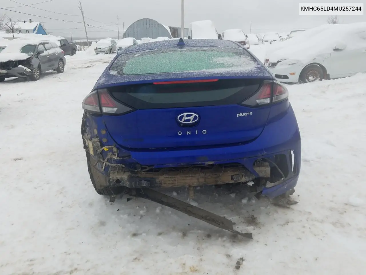 2021 Hyundai Ioniq Se VIN: KMHC65LD4MU257244 Lot: 84324484