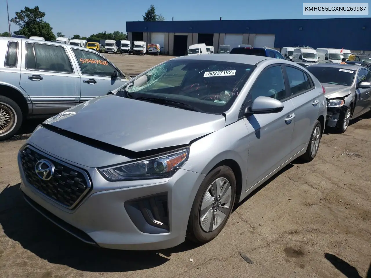 2022 Hyundai Ioniq Blue VIN: KMHC65LCXNU269987 Lot: 50237192