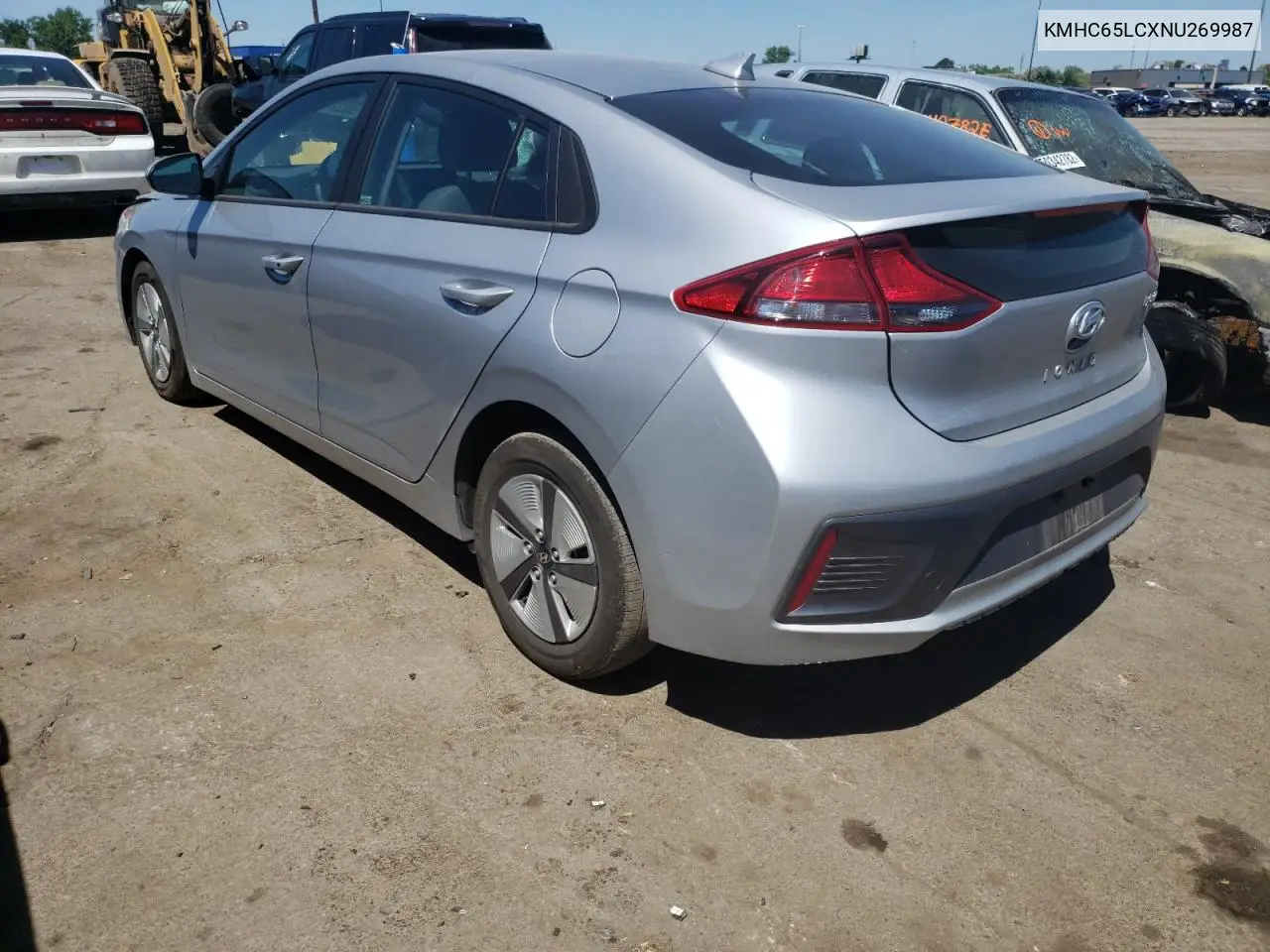 2022 Hyundai Ioniq Blue VIN: KMHC65LCXNU269987 Lot: 50237192