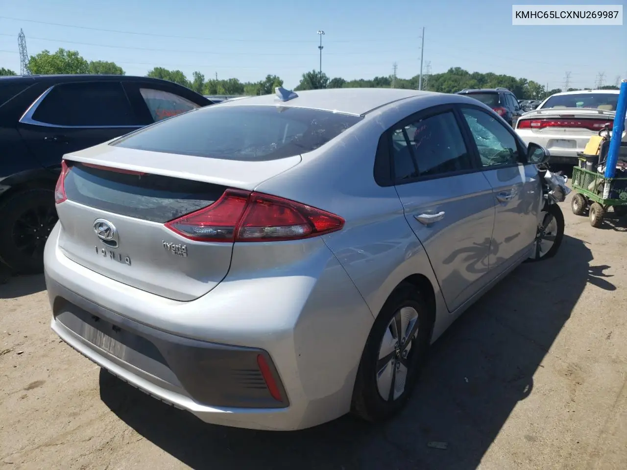 2022 Hyundai Ioniq Blue VIN: KMHC65LCXNU269987 Lot: 50237192