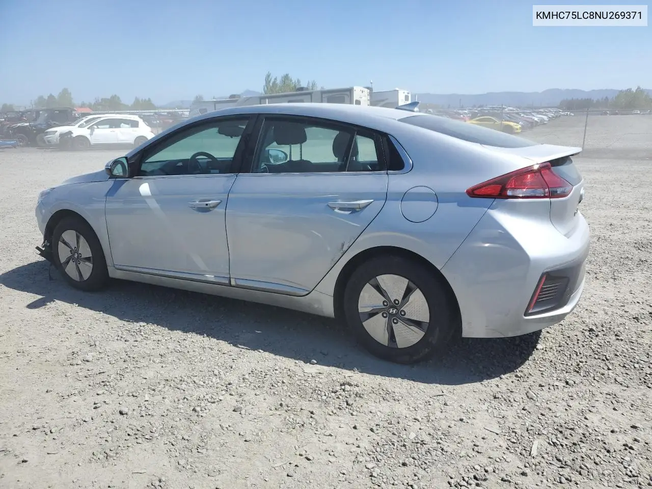 2022 Hyundai Ioniq Se VIN: KMHC75LC8NU269371 Lot: 52548905