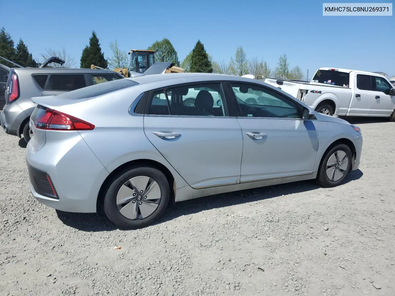 2022 Hyundai Ioniq Se VIN: KMHC75LC8NU269371 Lot: 52548905