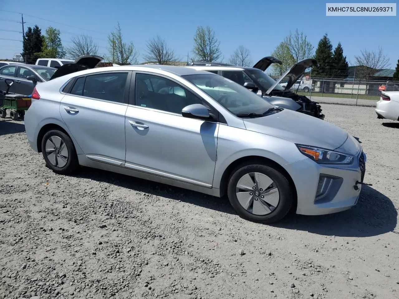 2022 Hyundai Ioniq Se VIN: KMHC75LC8NU269371 Lot: 52548905