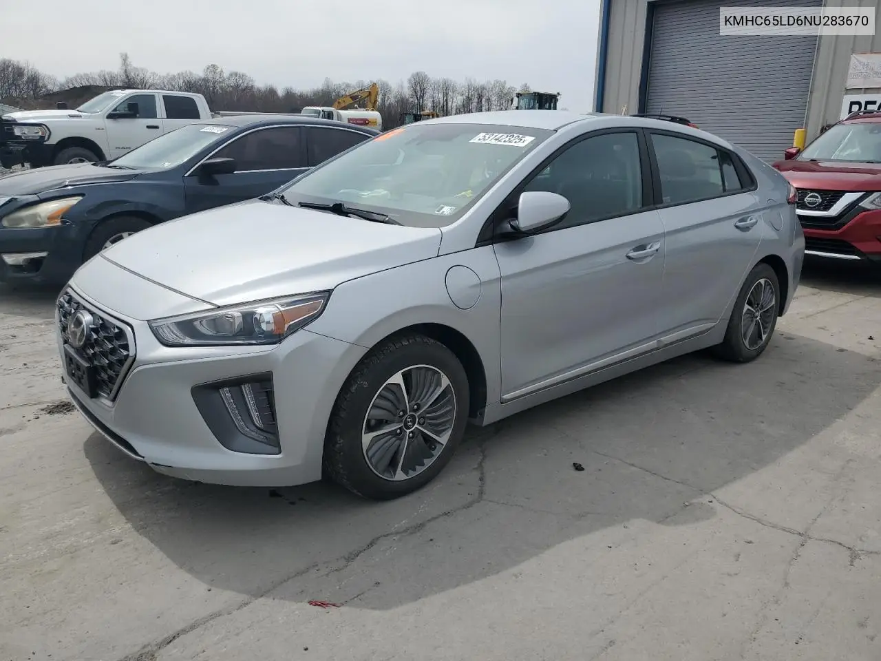 2022 Hyundai Ioniq Se VIN: KMHC65LD6NU283670 Lot: 53142325