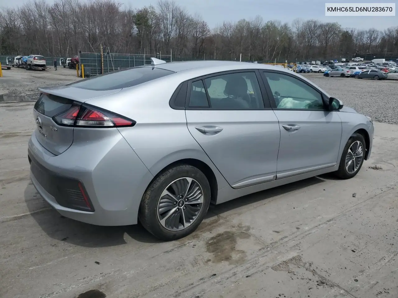 2022 Hyundai Ioniq Se VIN: KMHC65LD6NU283670 Lot: 53142325