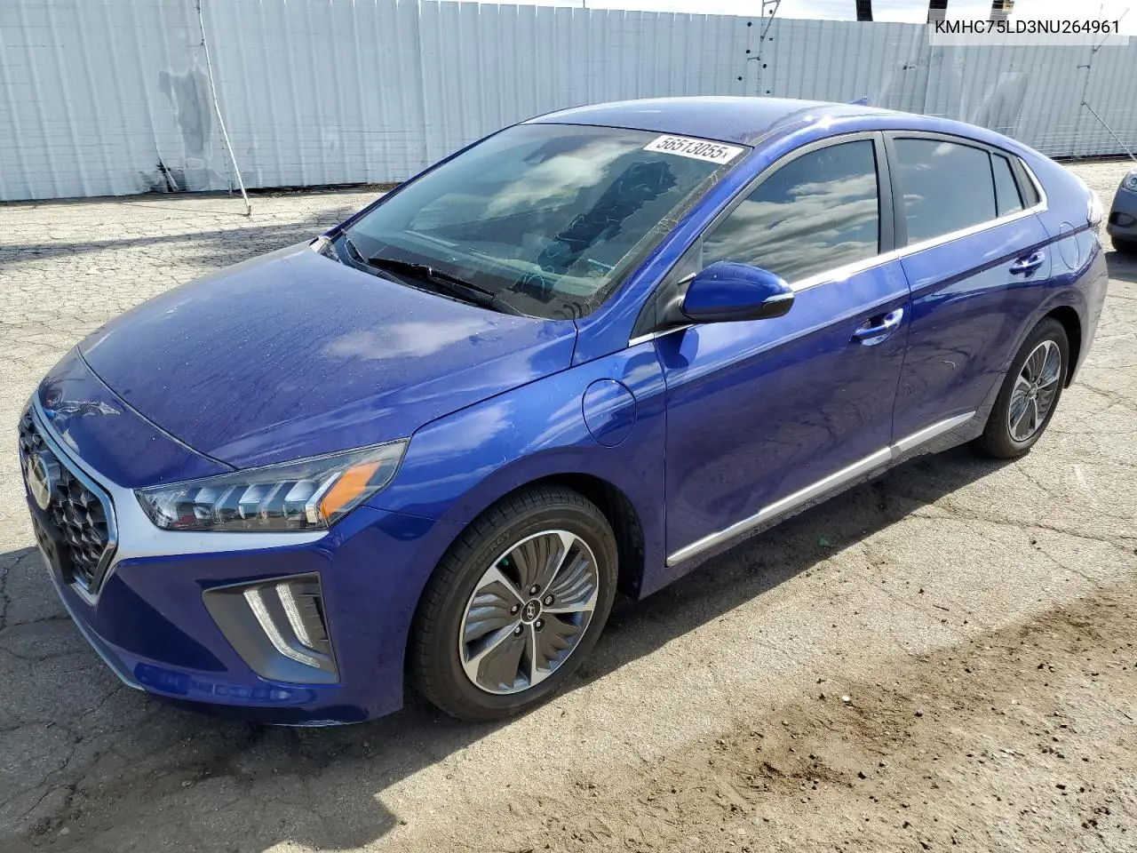 2022 Hyundai Ioniq Sel VIN: KMHC75LD3NU264961 Lot: 56513055