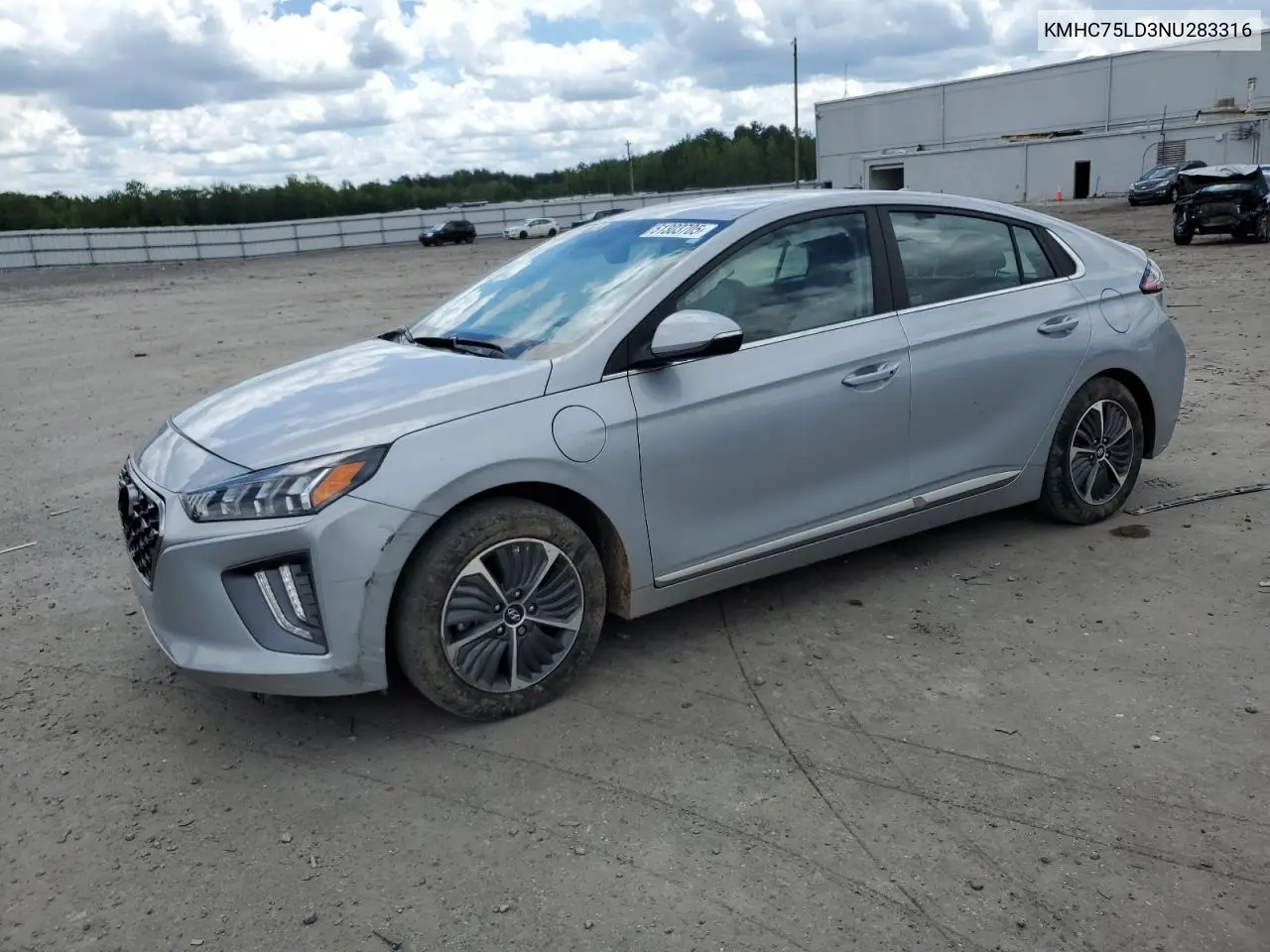 2022 Hyundai Ioniq Sel VIN: KMHC75LD3NU283316 Lot: 61303705