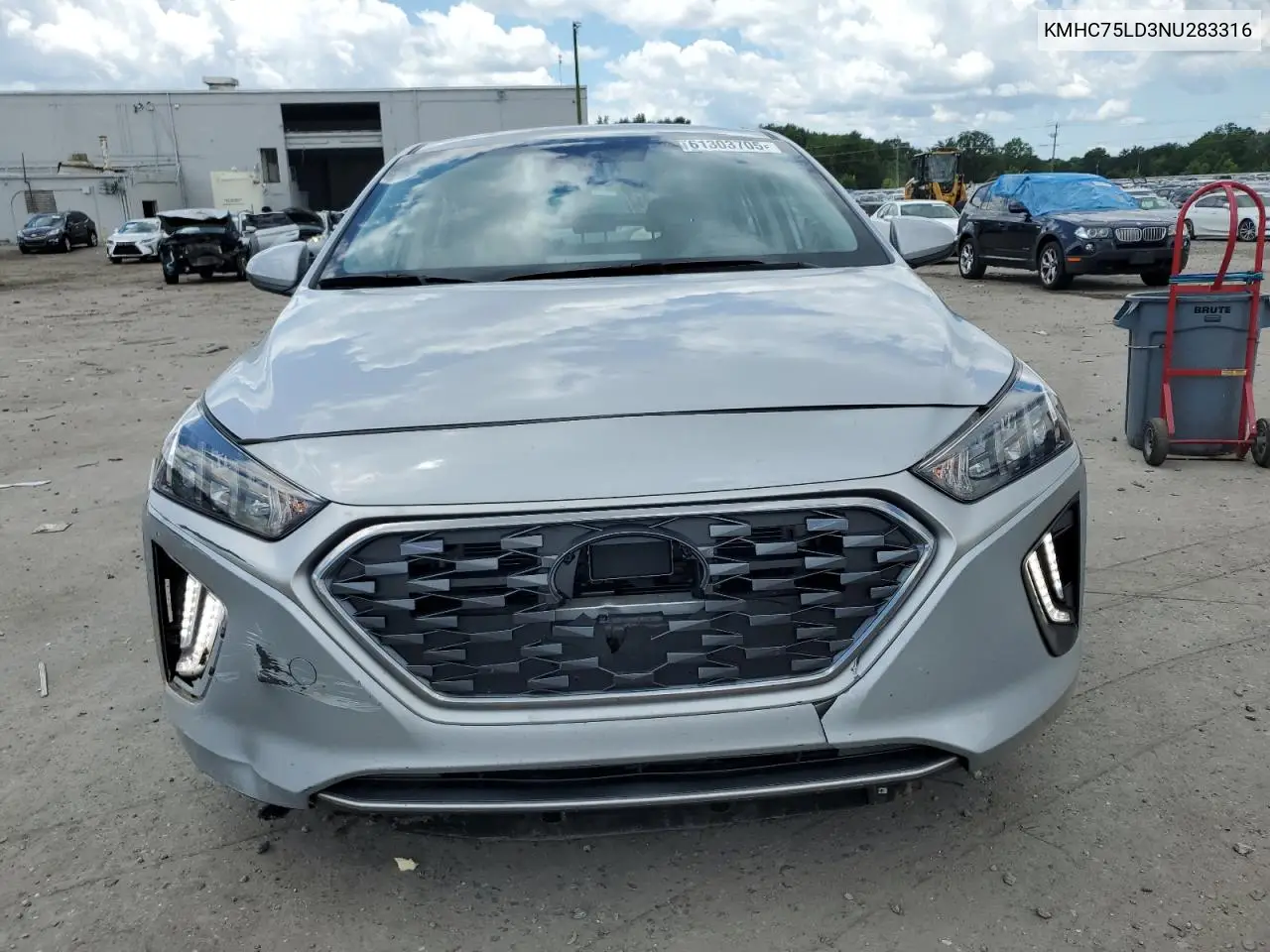 2022 Hyundai Ioniq Sel VIN: KMHC75LD3NU283316 Lot: 61303705