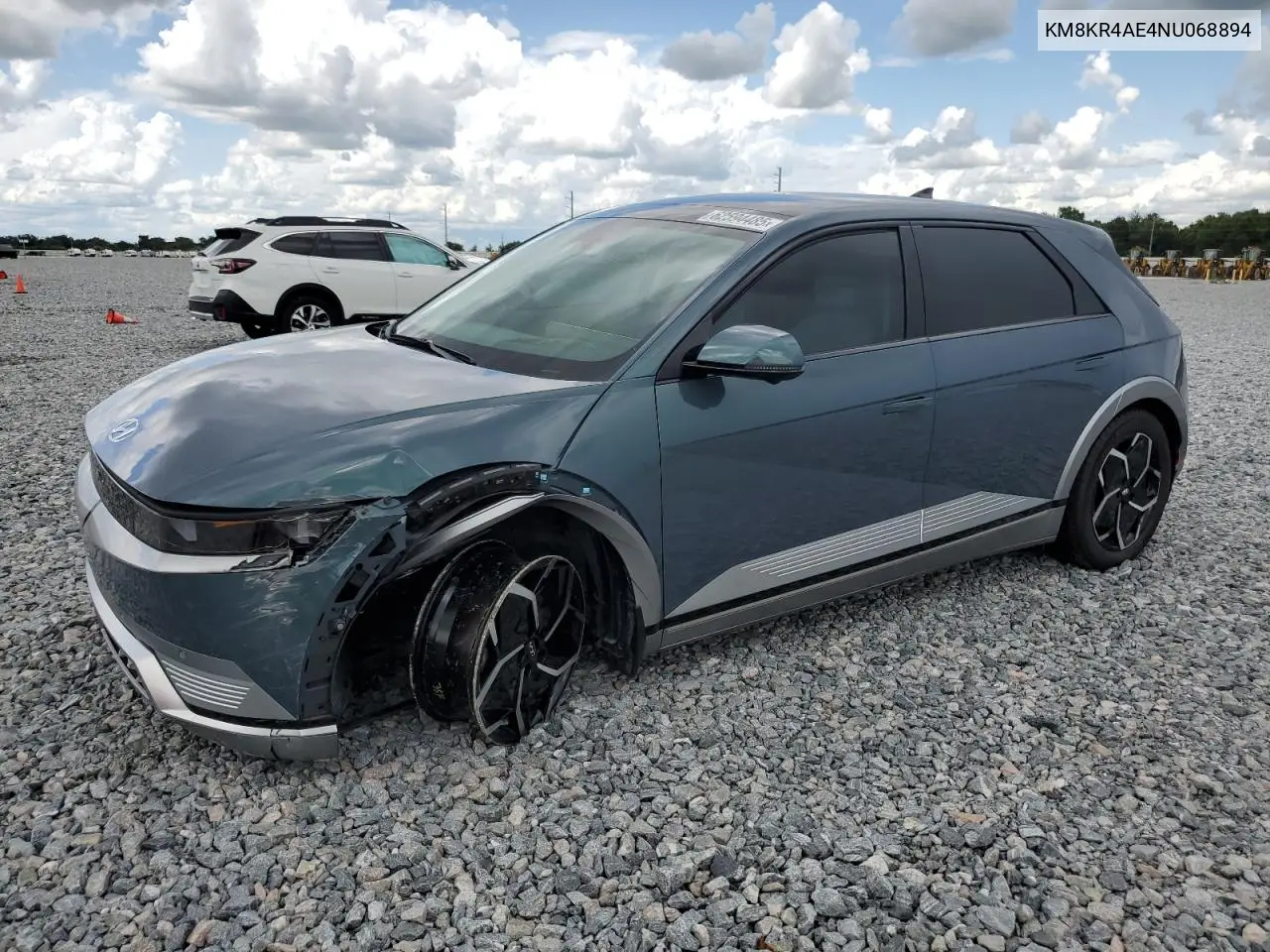 2022 Hyundai Ioniq 5 Limited VIN: KM8KR4AE4NU068894 Lot: 62594485
