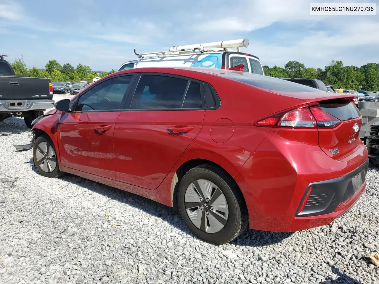 2022 Hyundai Ioniq Blue VIN: KMHC65LC1NU270736 Lot: 63329725