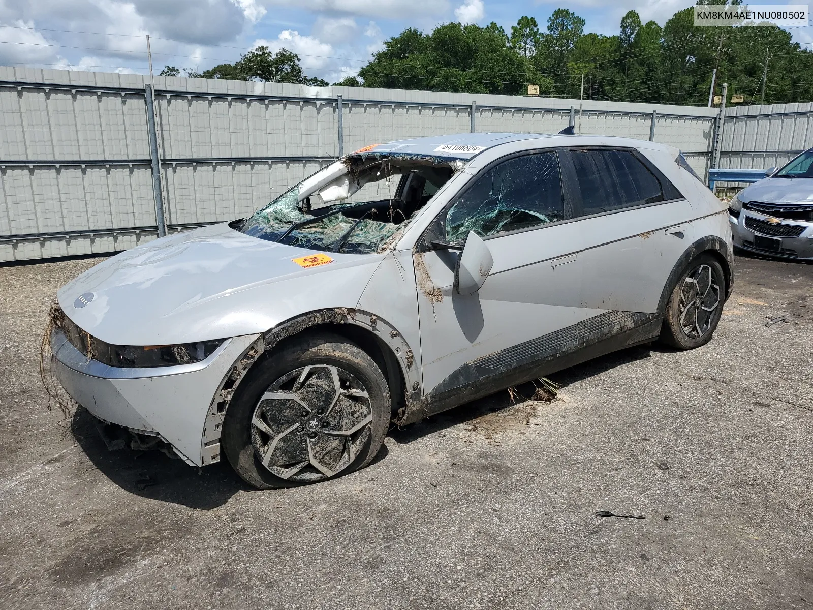 2022 Hyundai Ioniq 5 Se VIN: KM8KM4AE1NU080502 Lot: 64108804