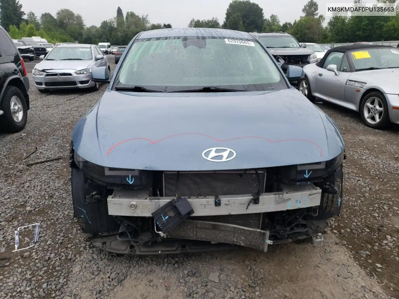 2023 Hyundai Ioniq 5 Se VIN: KM8KMDAF0PU135663 Lot: 62920665