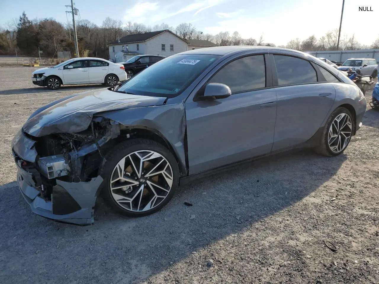 2024 Hyundai Ioniq 6 Sel VIN: KMHM34AC9RA077087 Lot: 45884475