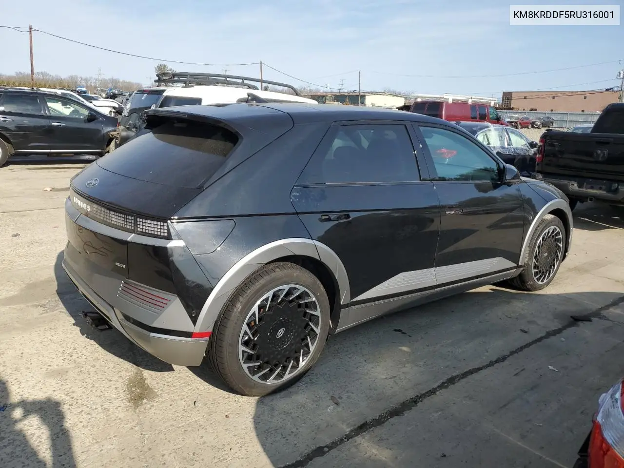 2024 Hyundai Ioniq 5 Limited VIN: KM8KRDDF5RU316001 Lot: 48309035