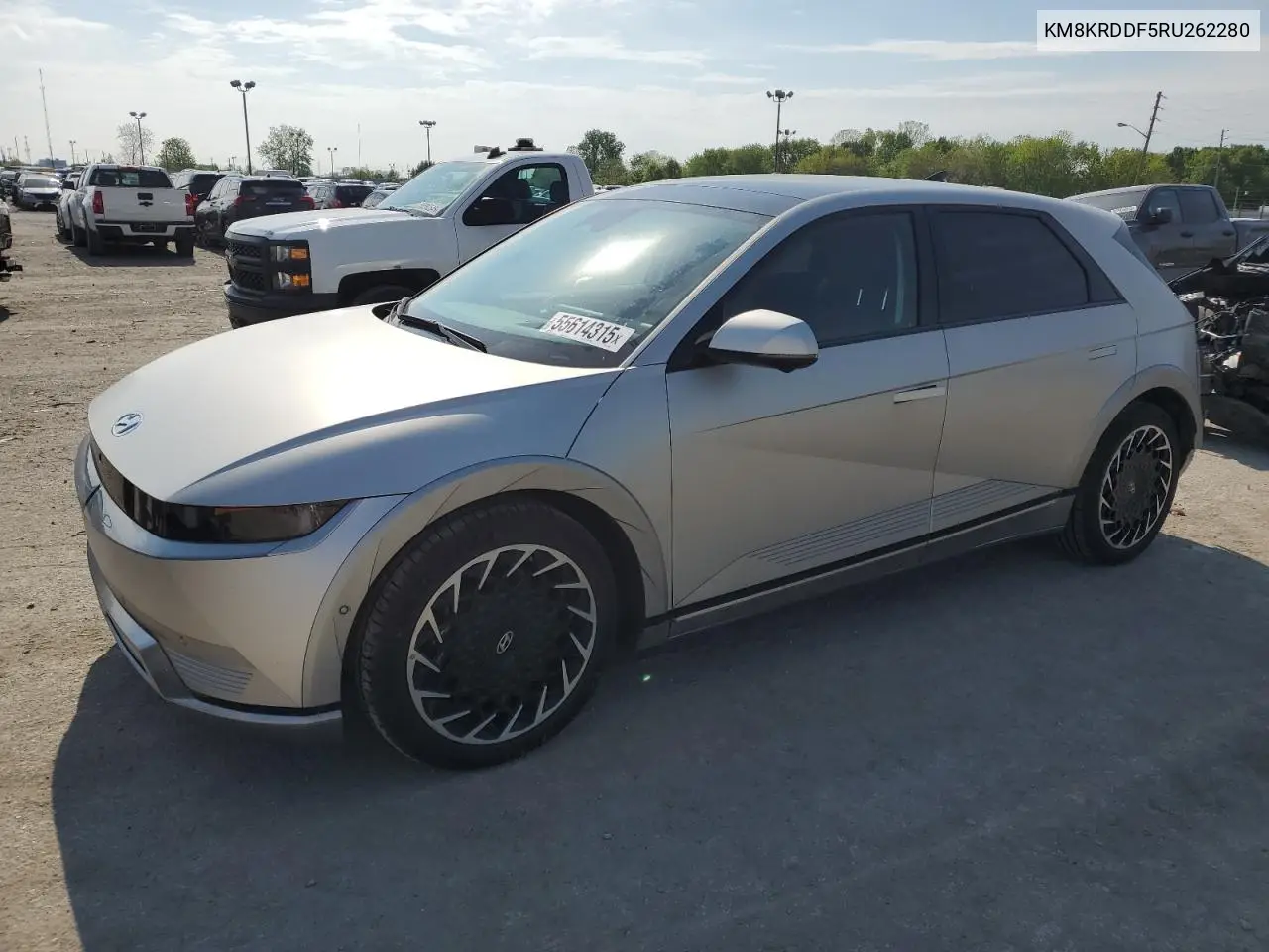 2024 Hyundai Ioniq 5 Limited VIN: KM8KRDDF5RU262280 Lot: 55614315