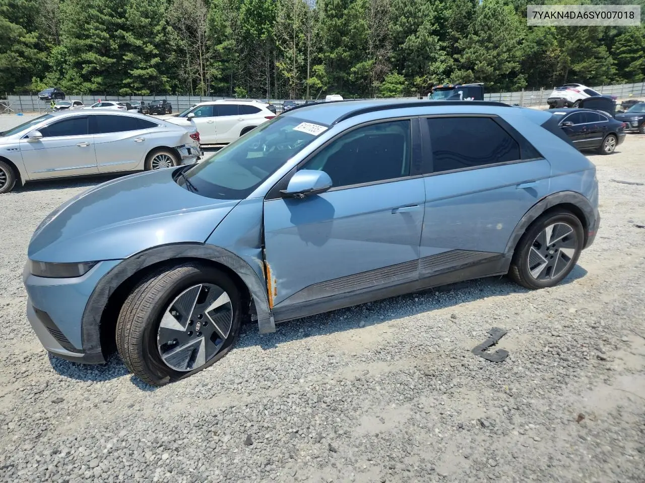 2025 Hyundai Ioniq 5 Sel VIN: 7YAKN4DA6SY007018 Lot: 61417635