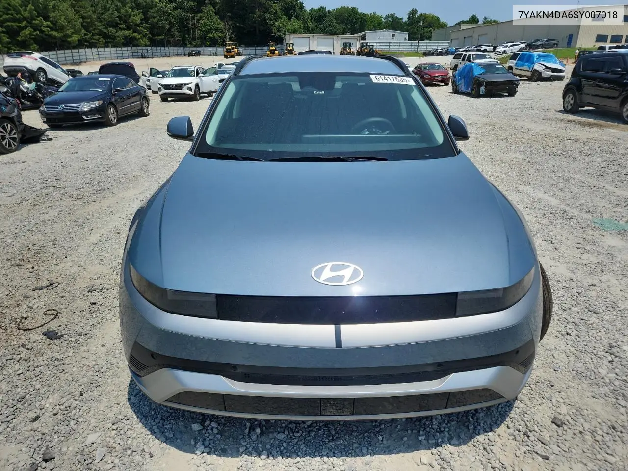 2025 Hyundai Ioniq 5 Sel VIN: 7YAKN4DA6SY007018 Lot: 61417635