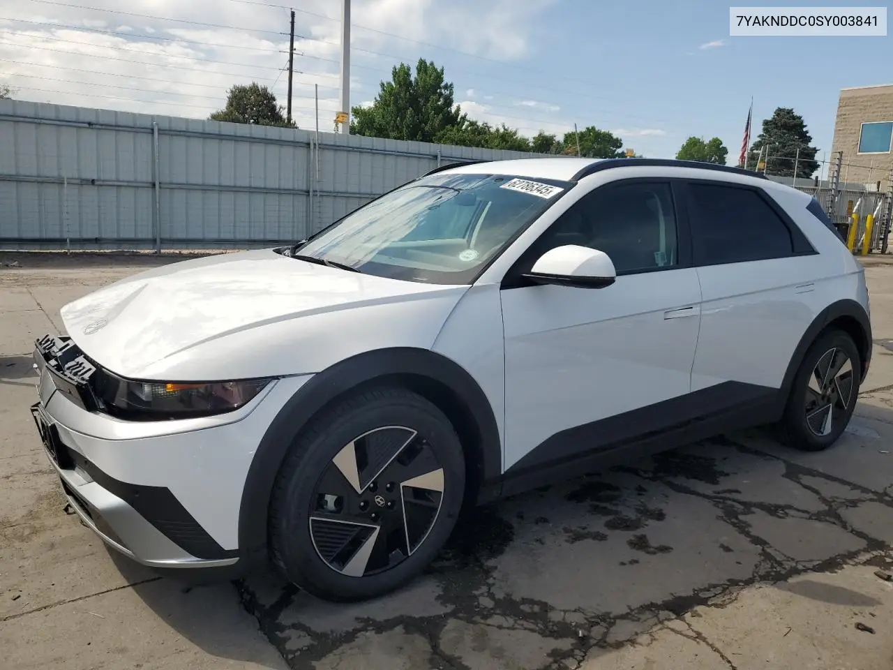 2025 Hyundai Ioniq 5 Sel VIN: 7YAKNDDC0SY003841 Lot: 62786345