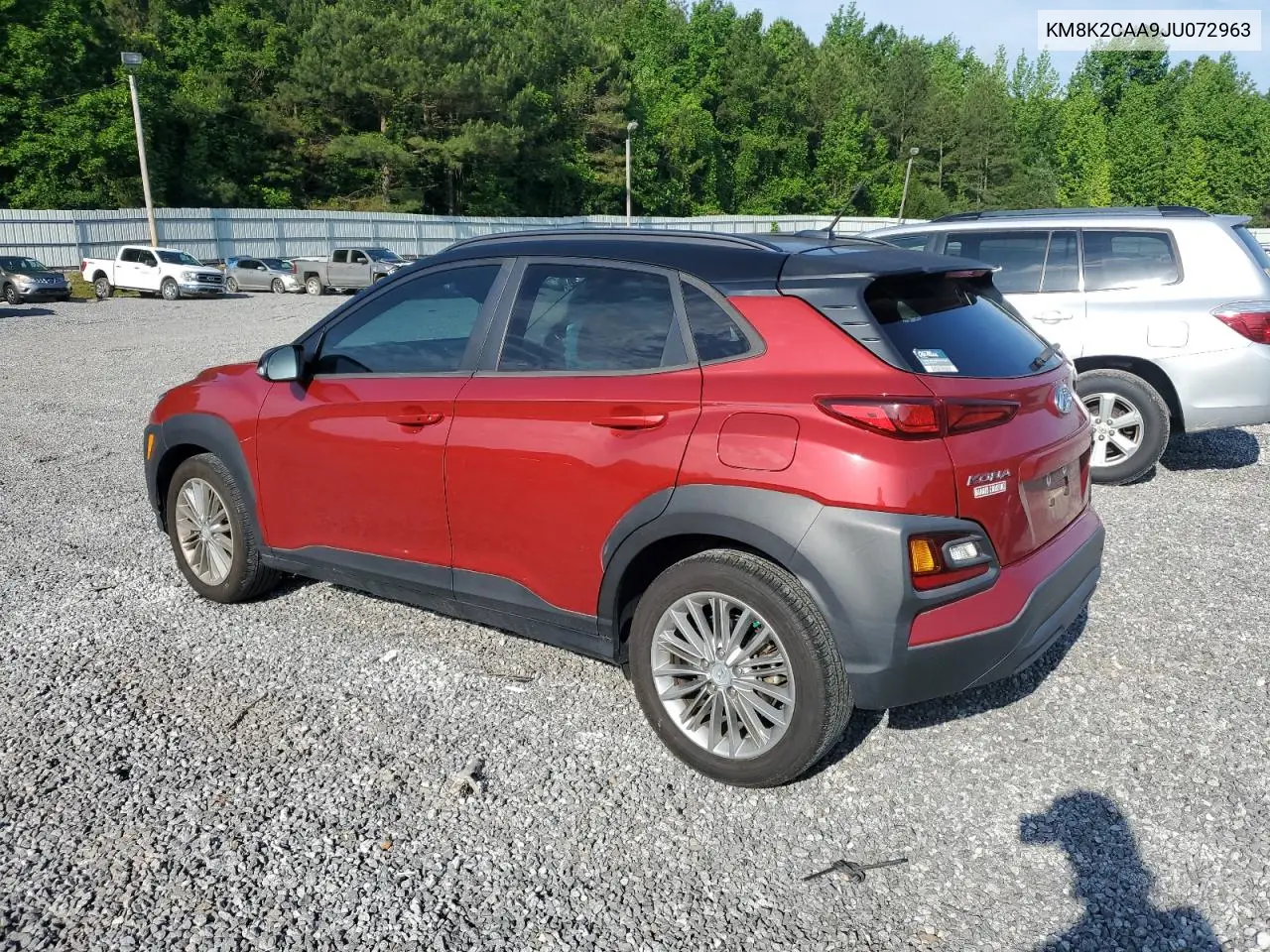 2018 Hyundai Kona Sel VIN: KM8K2CAA9JU072963 Lot: 56498785