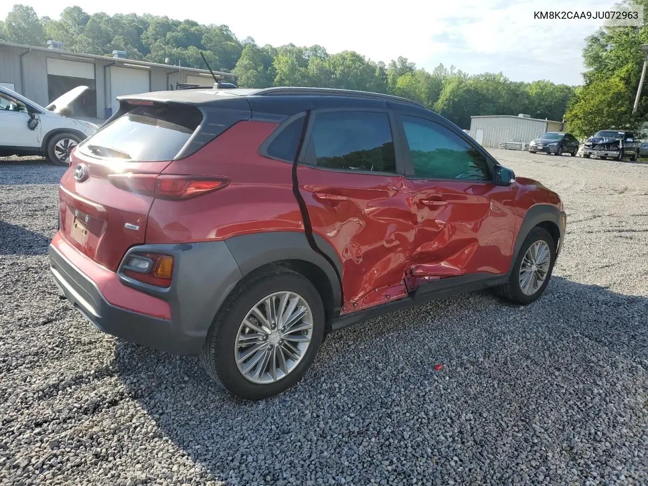 2018 Hyundai Kona Sel VIN: KM8K2CAA9JU072963 Lot: 56498785