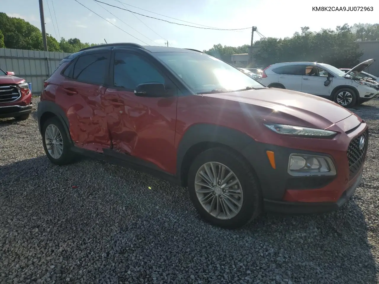 2018 Hyundai Kona Sel VIN: KM8K2CAA9JU072963 Lot: 56498785