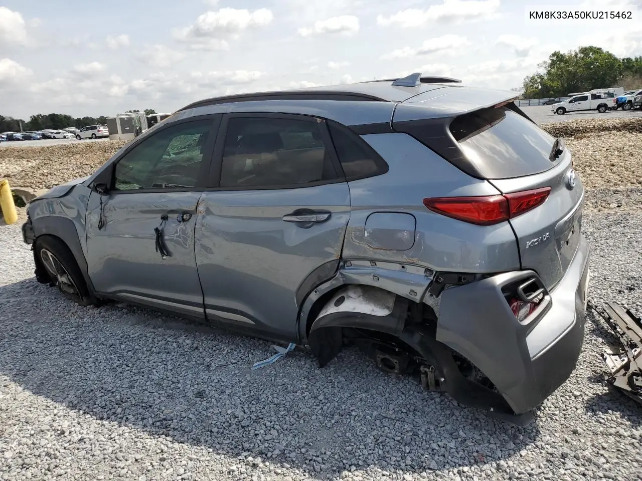 2019 Hyundai Kona Limited VIN: KM8K33A50KU215462 Lot: 50143855