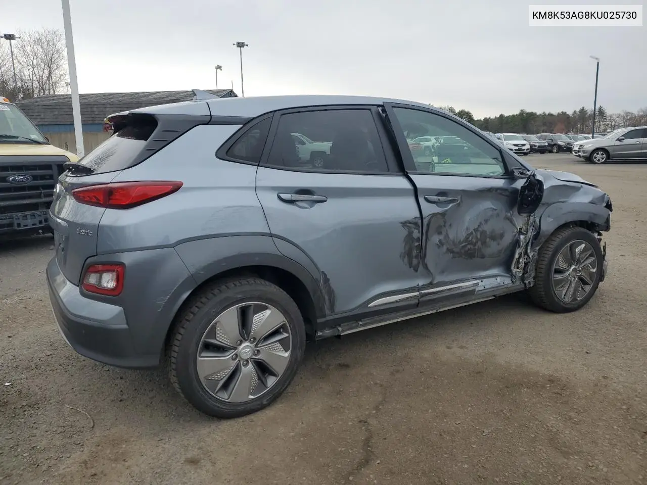 2019 Hyundai Kona Ultimate VIN: KM8K53AG8KU025730 Lot: 50863665