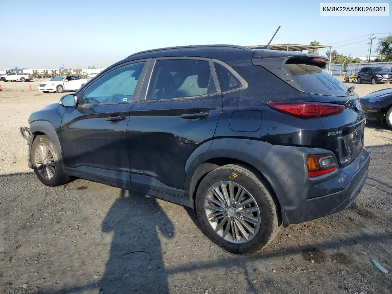 2019 Hyundai Kona Sel VIN: KM8K22AA5KU264361 Lot: 52544885