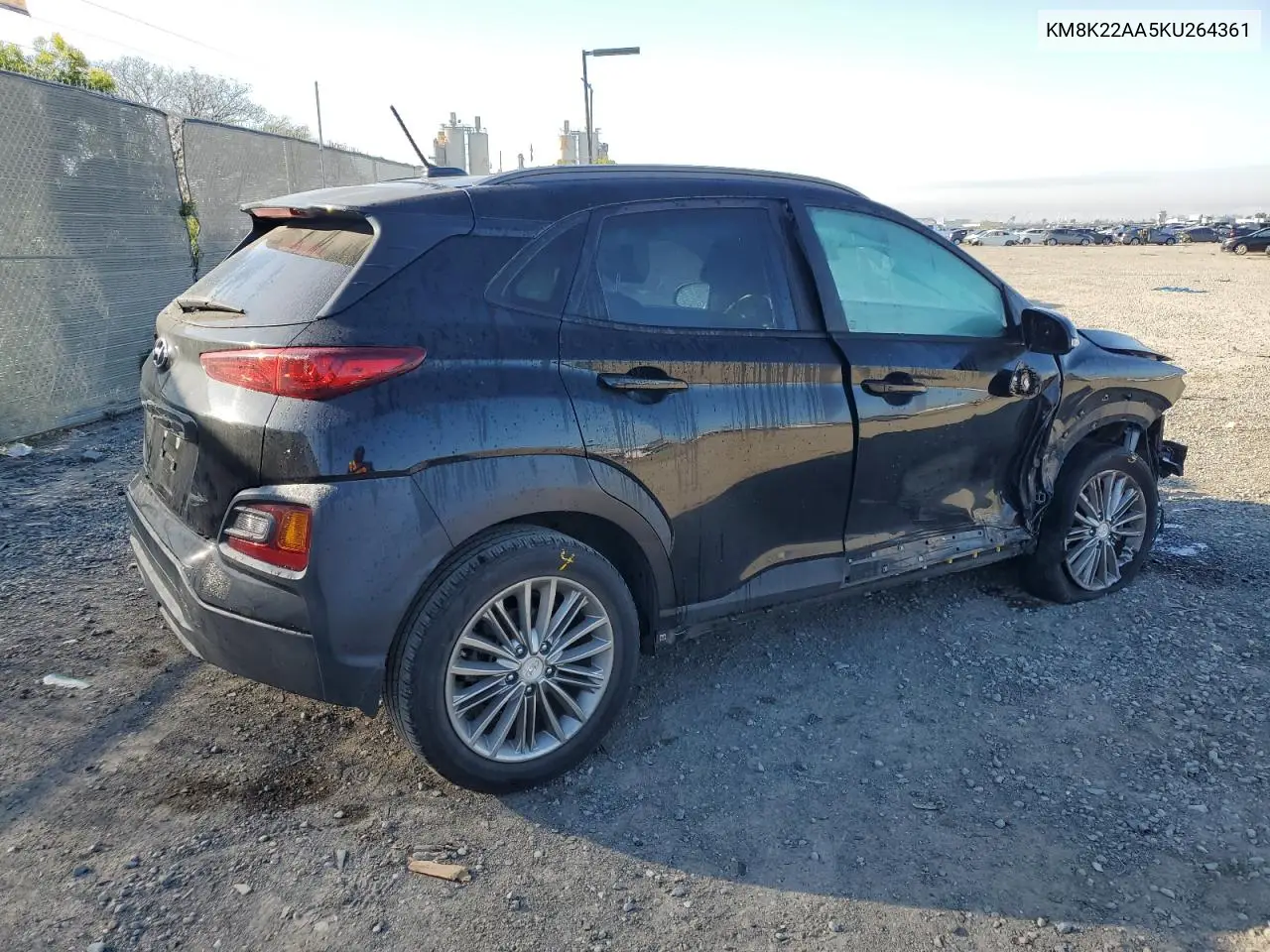 2019 Hyundai Kona Sel VIN: KM8K22AA5KU264361 Lot: 52544885