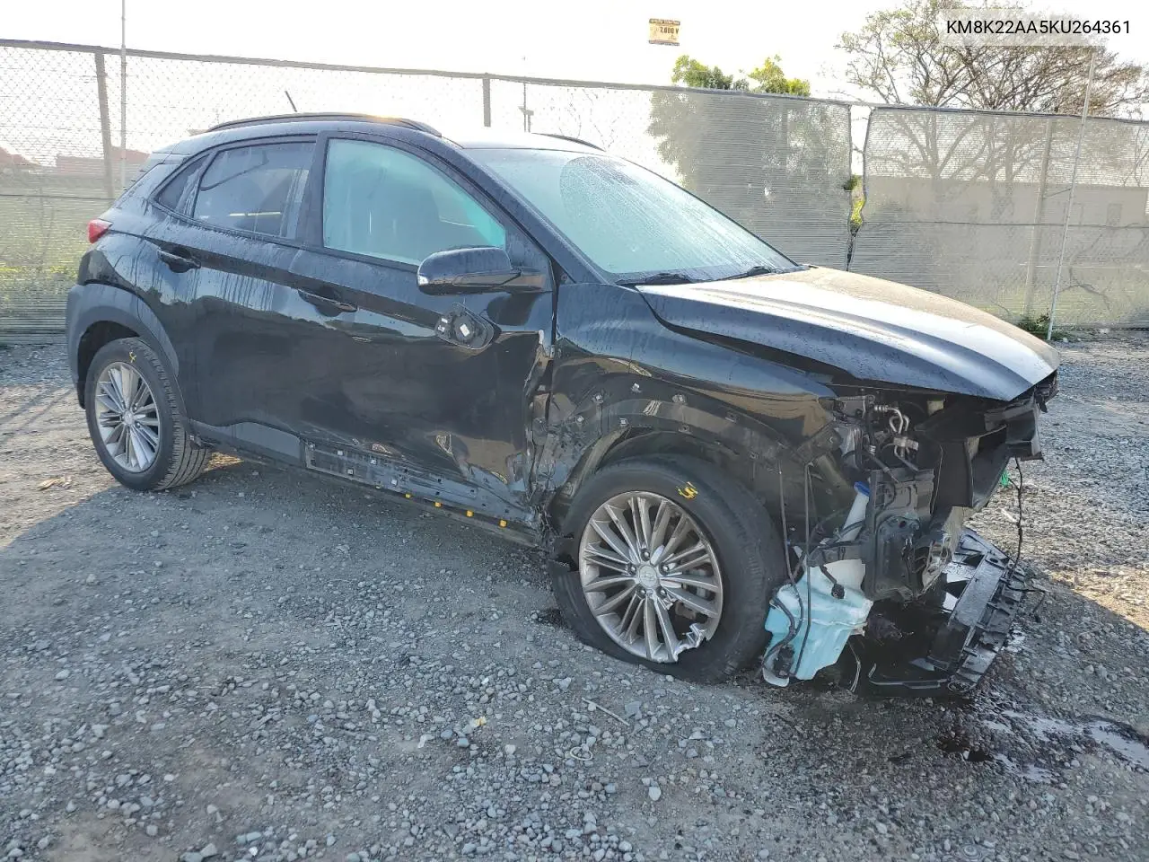 2019 Hyundai Kona Sel VIN: KM8K22AA5KU264361 Lot: 52544885