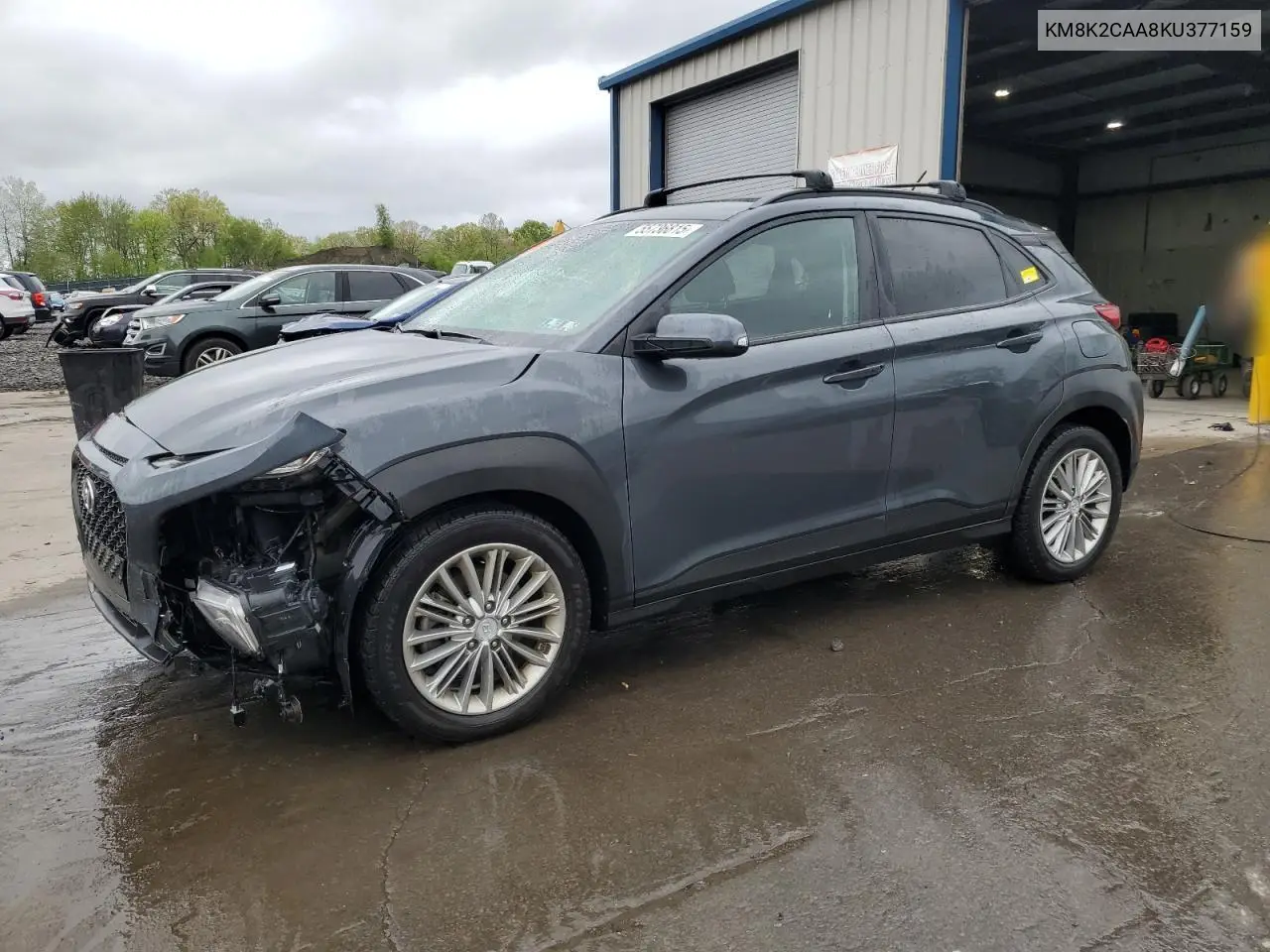 2019 Hyundai Kona Sel VIN: KM8K2CAA8KU377159 Lot: 55736815